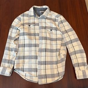 Outerknown Blanket Shirt in PCH Plaid Mens Size M